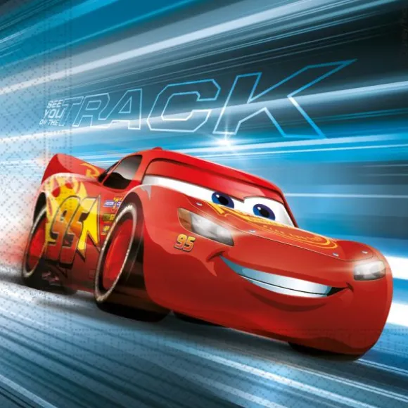 20 serviettes en papier - 33 x 33 cm - Cars™