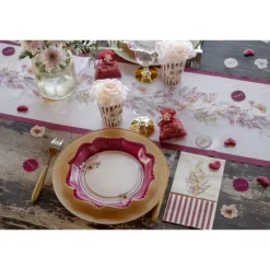 12 serviettes en papier - 33 x 40 cm - Collection Sienne
