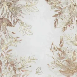 20 serviettes en papier - 33 x 33 cm - Collection Feuillage - Couleur au choix