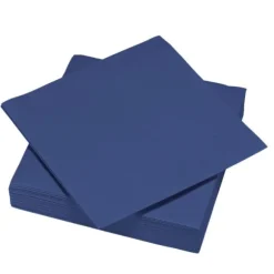 50 serviettes en voie sèche - 40 x 40 cm - Couleur au choix