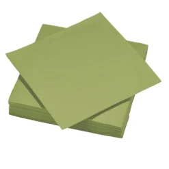 50 serviettes en voie sèche - 40 x 40 cm - Couleur au choix
