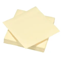 50 serviettes en voie sèche - 40 x 40 cm - Couleur Blanc