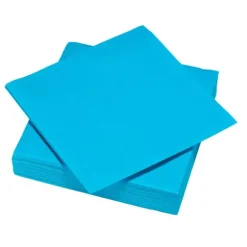 50 serviettes en voie sèche - 40 x 40 cm - Couleur Blanc