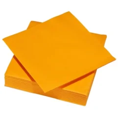 50 serviettes en voie sèche - 40 x 40 cm - Couleur Blanc