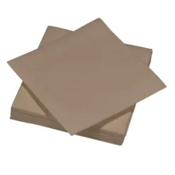 50 serviettes en voie sèche - 40 x 40 cm - Couleur Blanc