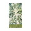 16 serviettes à franges en papier - 20 x 40 cm - Collection Coco Palm