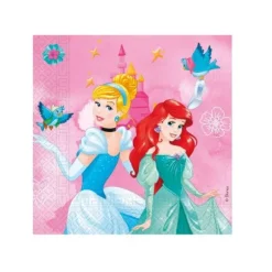 20 Serviettes FSC Princesses Disney™ Live