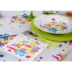 20 Serviettes "Joyeux Anniversaire" festif
