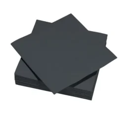 40 serviettes micro-gaufrées en ouate de cellulose - 38 x 38 cm - Couleur au choix