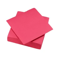 40 serviettes micro-gaufrées en ouate de cellulose - 38 x 38 cm - Couleur au choix