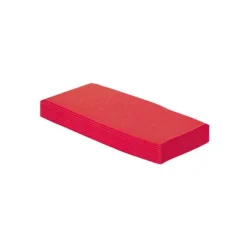 40 serviettes micro-gaufrées en ouate de cellulose pliées 1/8 - 38 x 38 cm - Couleur au choix