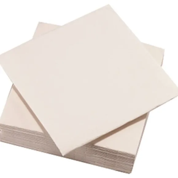 50 Serviettes Microgaufrées - Grège