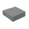 50 Serviettes Microgaufrées - Gris
