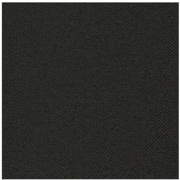 50 serviettes micro-gaufrées sans lisière - Noir