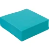50 Serviettes Microgaufrées - Turquoise
