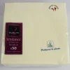 50 Serviettes Microgaufrées - Vanille