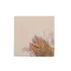 16 Serviettes - Palm Leaf - Sable et Or