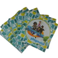 20 Serviettes - Playmobil Super 4