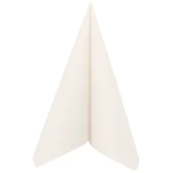 50 Serviettes Voie Sèche - Blanc