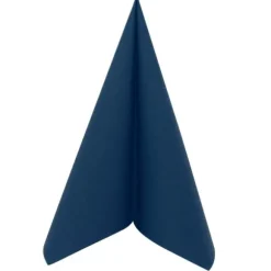 50 Serviettes Voie Sèche - Bleu