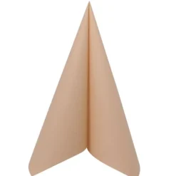 50 Serviettes Voie Sèche - Camel - 40 cm