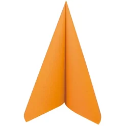 50 Serviettes Voie Sèche - Orange