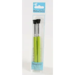Set de 2 Brosses de Maquillage pour Pochoir  Grim' Tout