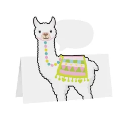 Set de 6 Marque-places - Lama