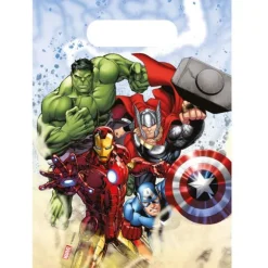 Set de 6 sacs cadeaux - Avengers Infinity Stones