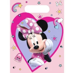 Set de 6 sacs cadeaux - Minnie Junior