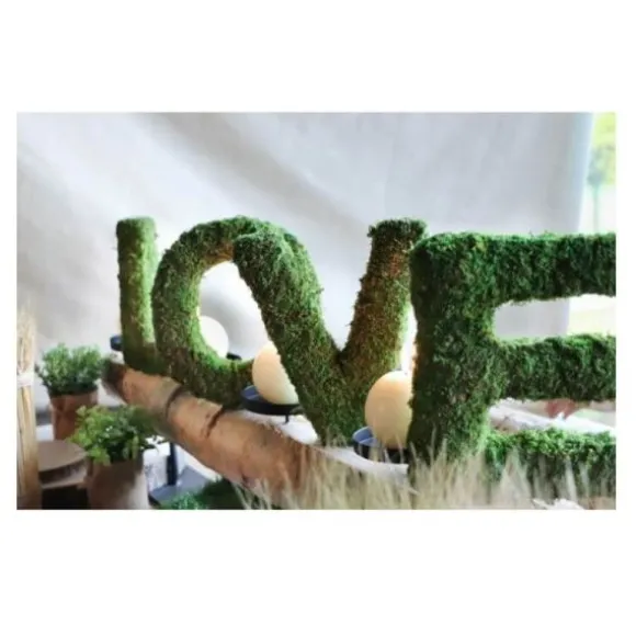 Set 4 lettres "Love" mousse 20 cm