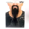 Set moustache et bouc "Zen" - Noir