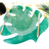 4 Sets de Table Feuille de Bananier - Vert Foncé