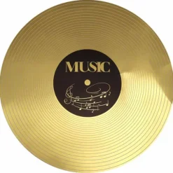 6 Sets de Table Musique - Or & Noir