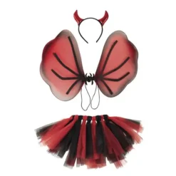 Set Tutu Ailes et Serre Tête - Diable