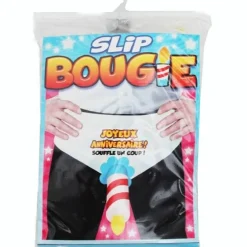 Slip bougie Joyeux anniversaire