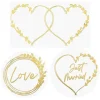 16 stickers autocollants - Collection Mariage Naturel