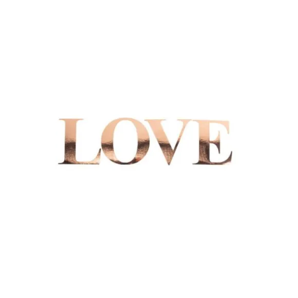 Stickers en forme de lettres - Love - Couleur au choix