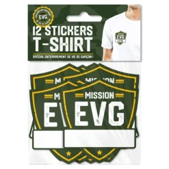 12 stickers 