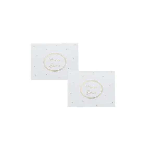 2 stickers pour bouteille - Annonce de grossesse / Gender Reveal - Modèle au choix