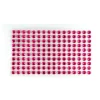 Strass Autocollants Fuchsia - 160 Pièces