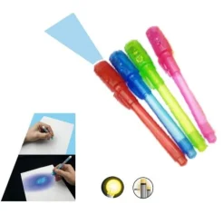 Stylo Encre Invisible avec Lampe
