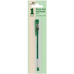 Stylo Gel à paillettes - Couleur au Choix