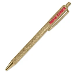 Stylo à paillettes "Maman d'Amour" - Collection Maman d'Amour