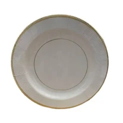 3 supports à gâteaux dorés ronds en carton - Diamètre 36 cm