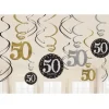 12 Suspensions 50 Ans - Or / Argent