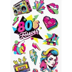 Tatouages temporaires des Années 80