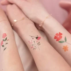 Tatouages Temporaires - Flower Power