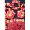 Tenue Hawaïenne pour Femme Rose - 5 pièces - Taille Unique