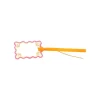 10 étiquettes en papier à personnaliser avec ruban - 6 x 4 cm - Collection Pink Lemonade